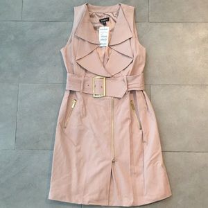NWT Bebe trench dress
